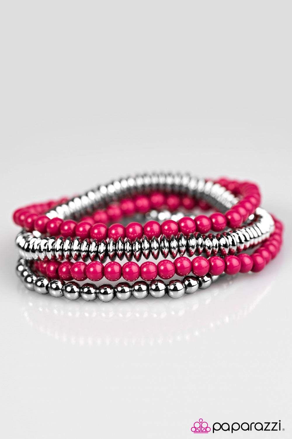 Paparazzi ♥ Color Coordination - Pink ♥ Bracelet