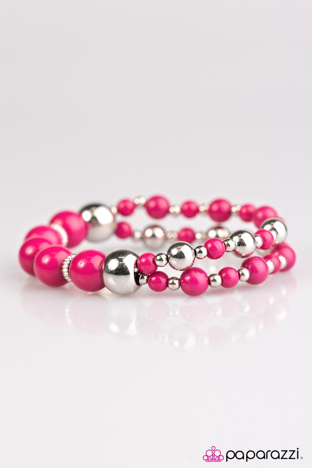 Paparazzi ♥ I Could Have Danced All Night - Pink ♥ Bracelet