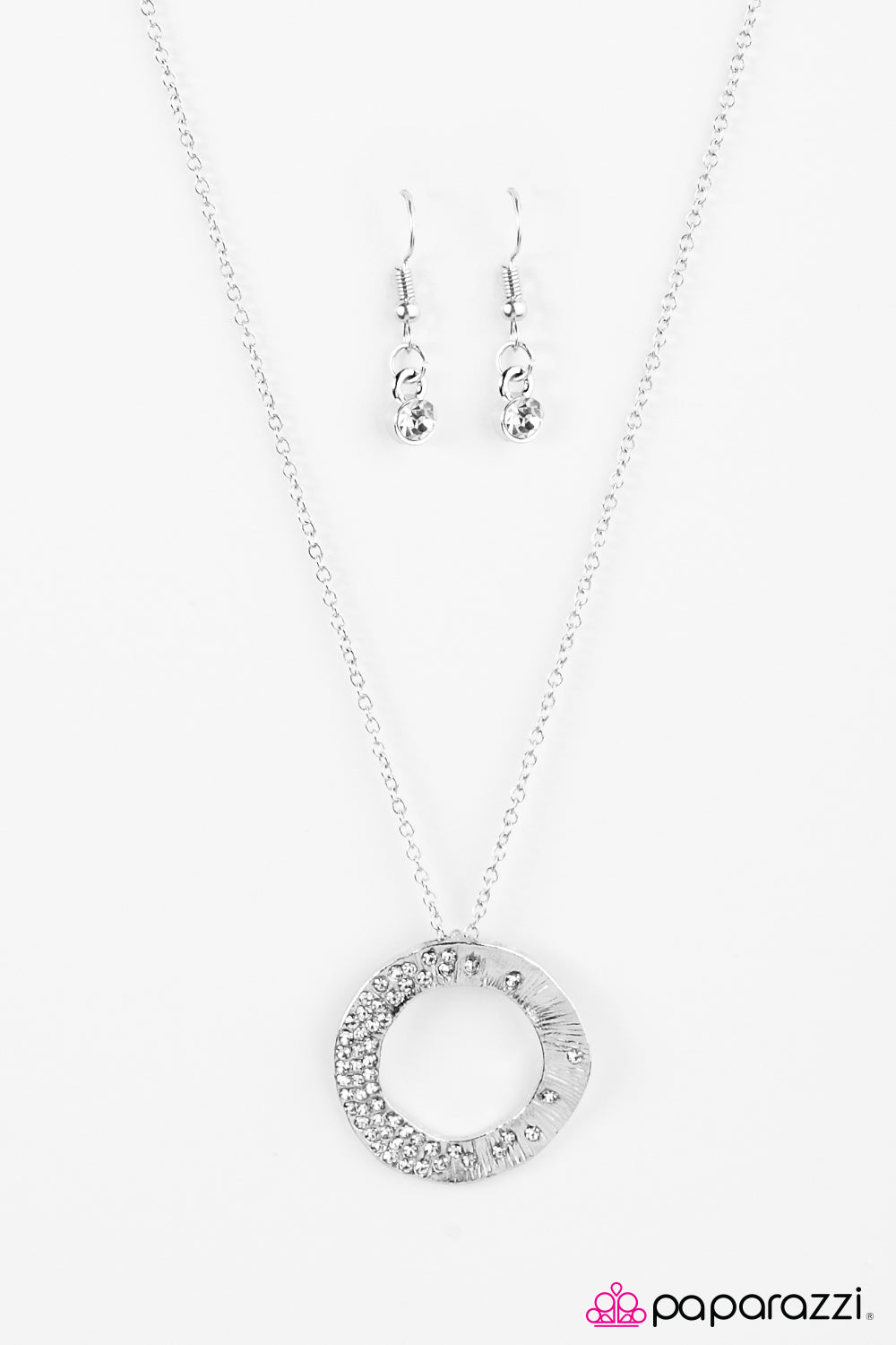 Paparazzi ♥ After The STARDUST Has Settled - White ♥ Necklace-product_sku