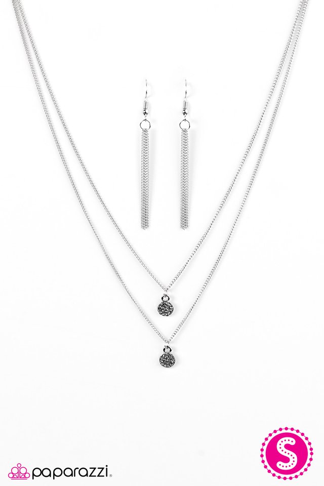 Paparazzi ♥ London Lights - Silver ♥ Necklace