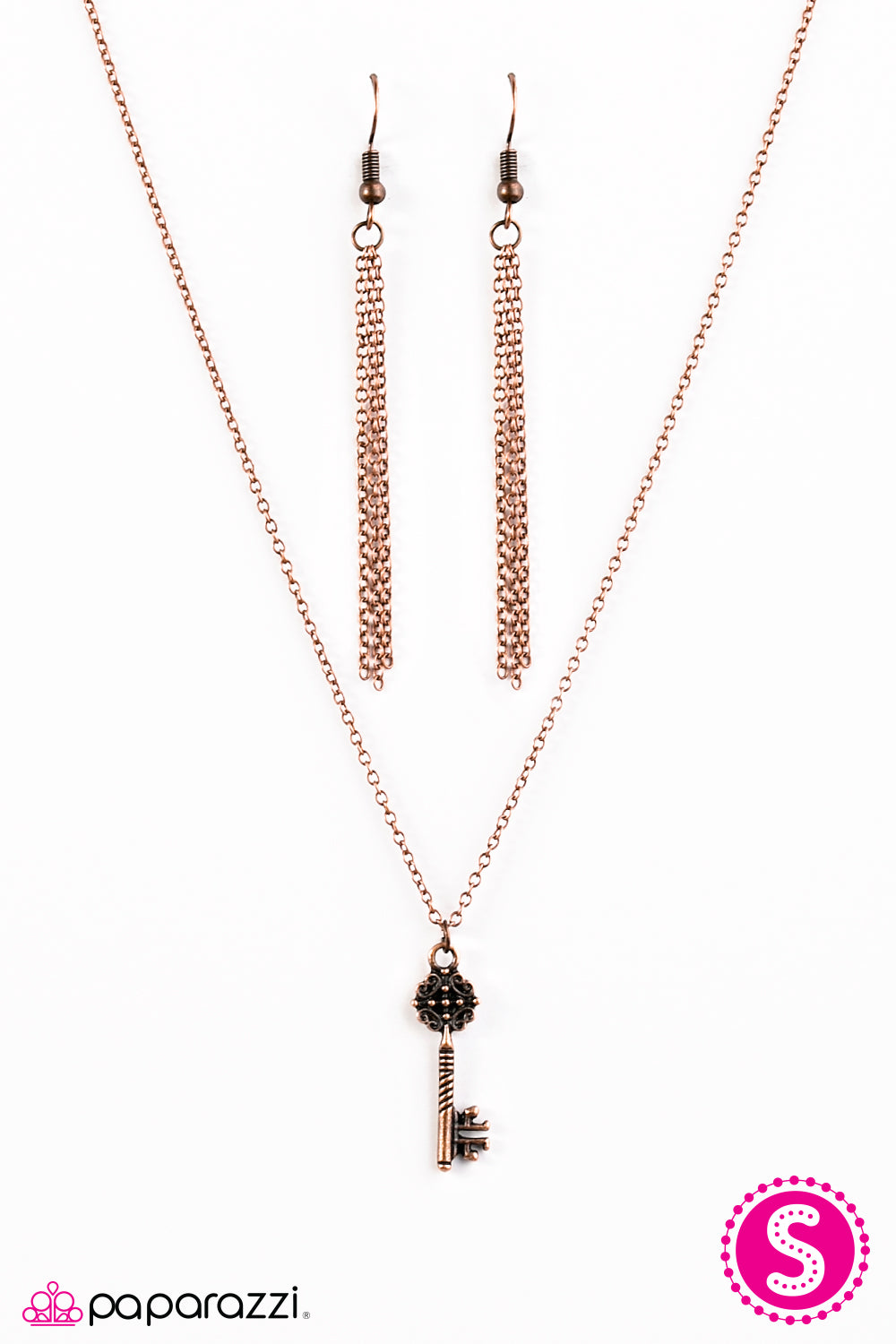 Paparazzi ♥ Best Kept Secret - Copper ♥ Necklace