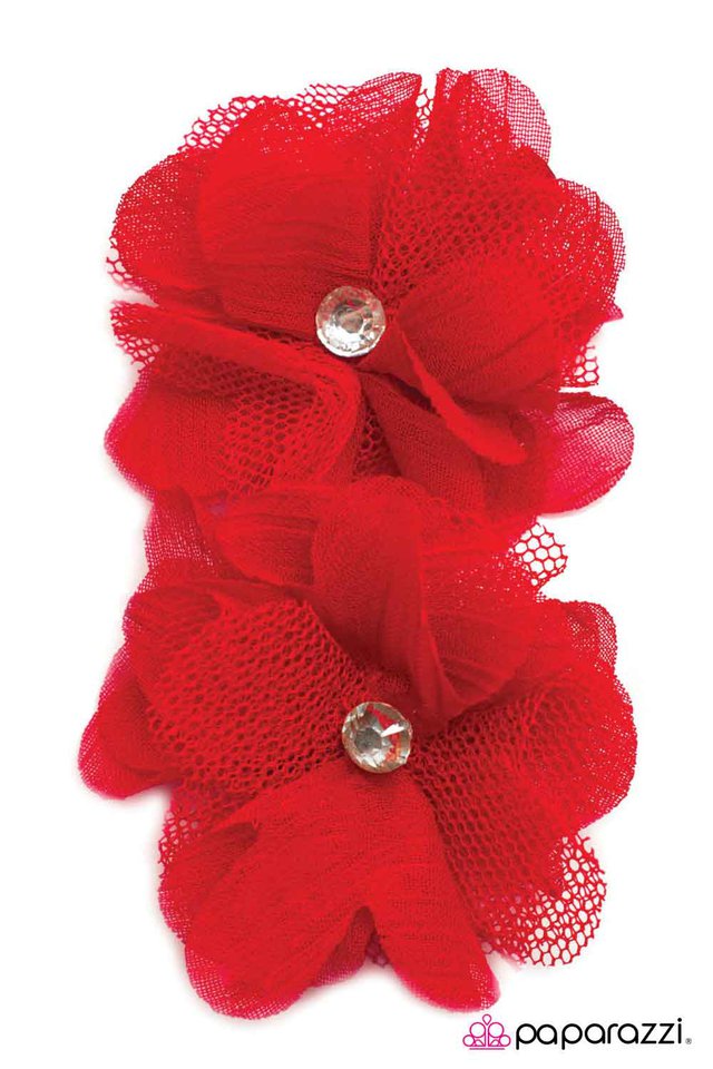 Paparazzi ♥ Second Chance - Red ♥ Hair Clip