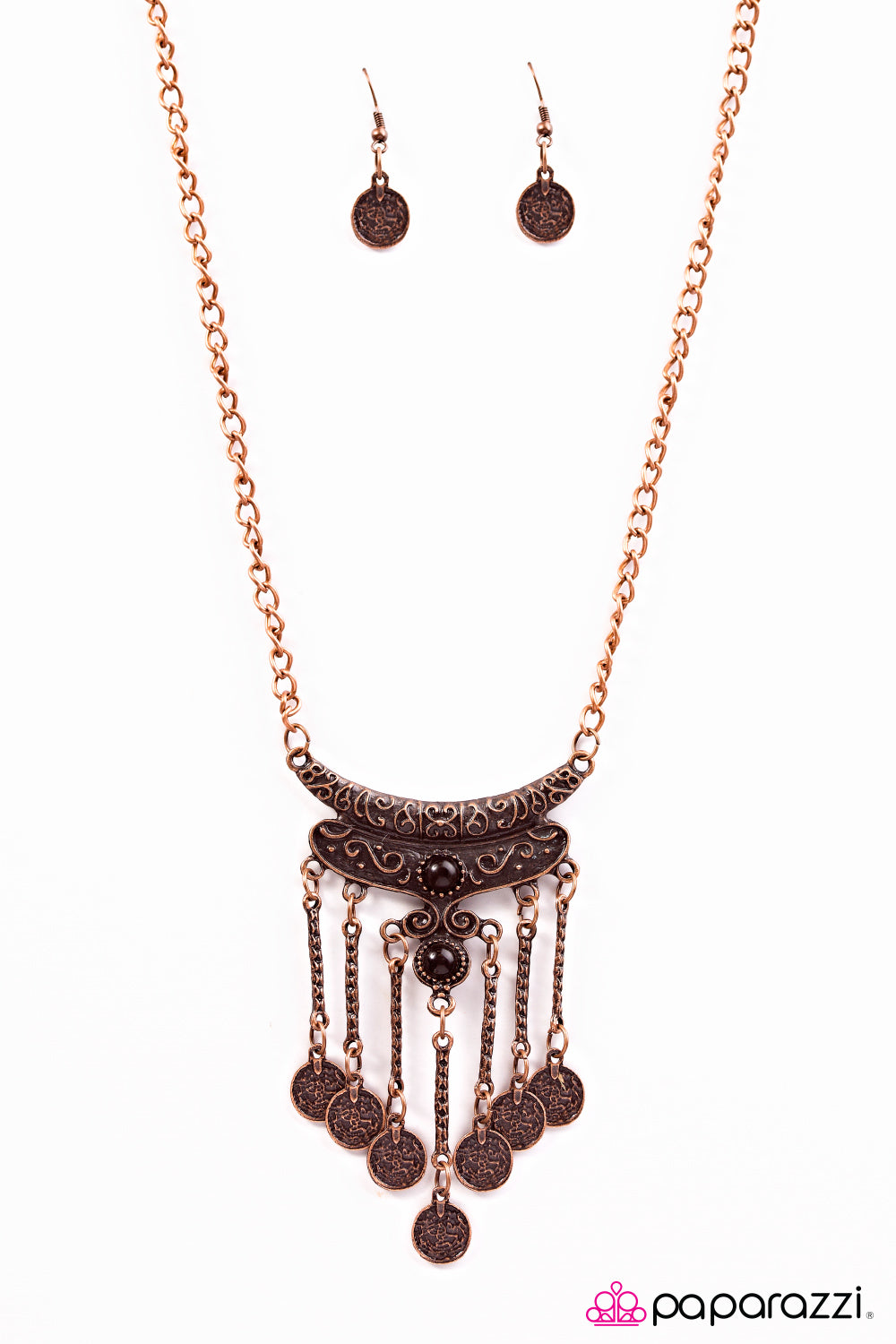 Paparazzi ♥ My Greatest Adventure - Copper ♥ Necklace