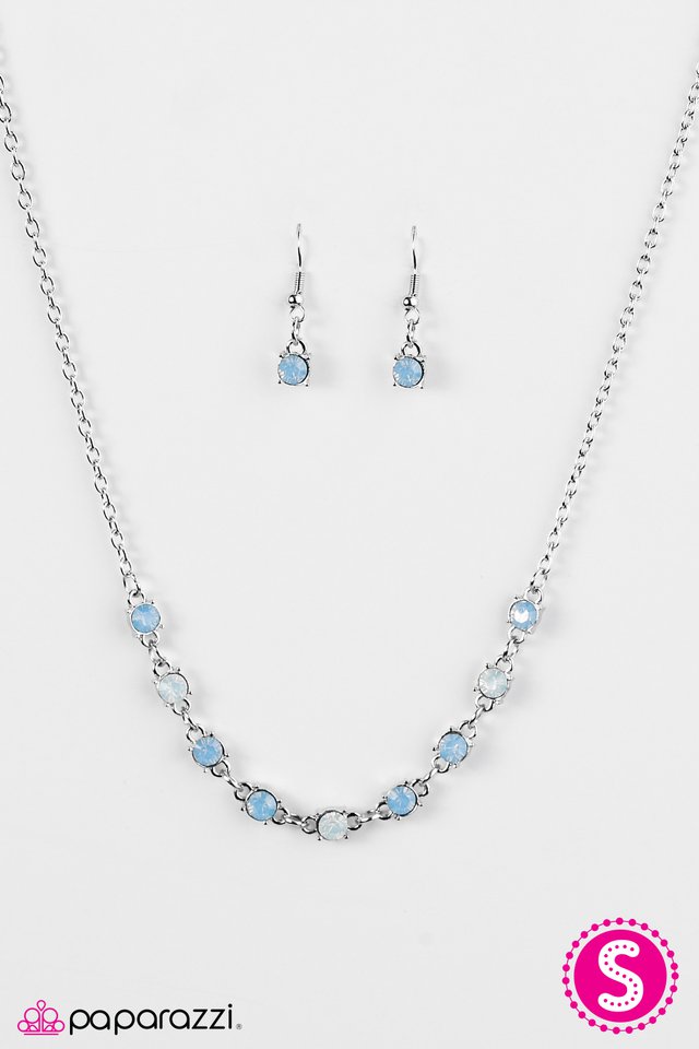 Paparazzi ♥ Rattle The Stars - Blue ♥ Necklace