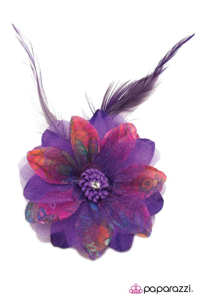 Paparazzi ♥ Flair for the Dramatic - Purple ♥ Hair Clip