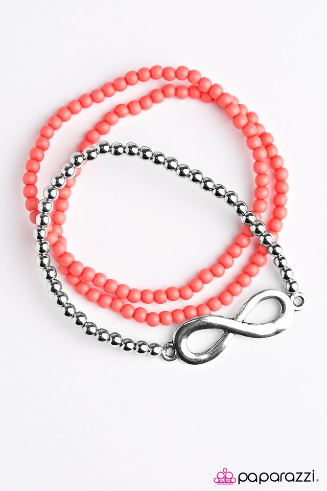 Paparazzi ♥ Everlasting Love - Orange ♥ Bracelet