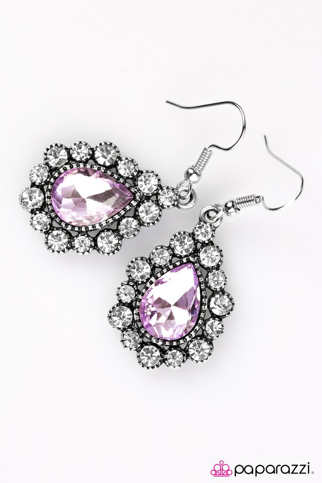 Paparazzi ♥ Release Your Inner Sparkle - Purple ♥ Earrings