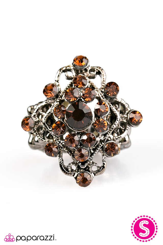 Paparazzi ♥ Rise and Slay - Brown ♥ Ring