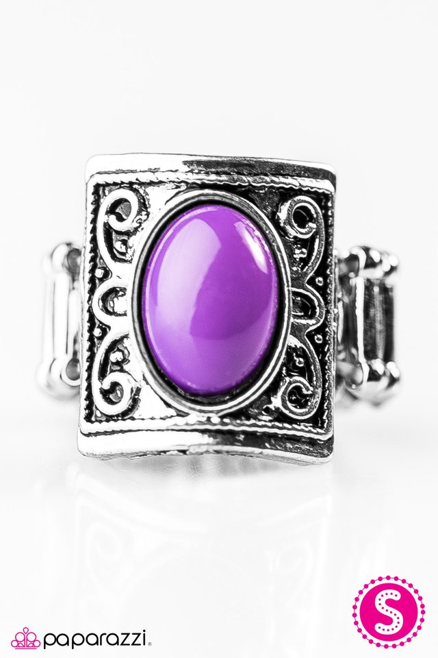Paparazzi ♥ Color Me Courageous - Purple ♥ Ring
