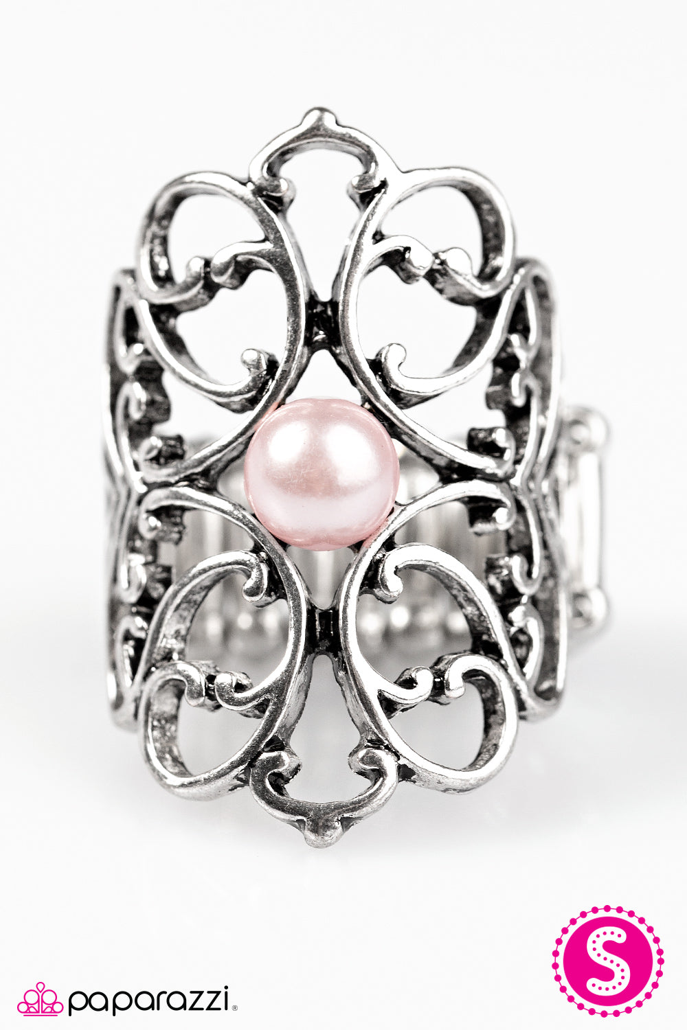 Paparazzi ♥ Castles and Chariots - Pink ♥ Ring
