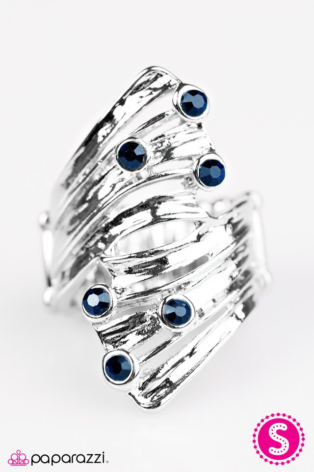 Paparazzi ♥ Twinkly Tides - Blue ♥ Ring