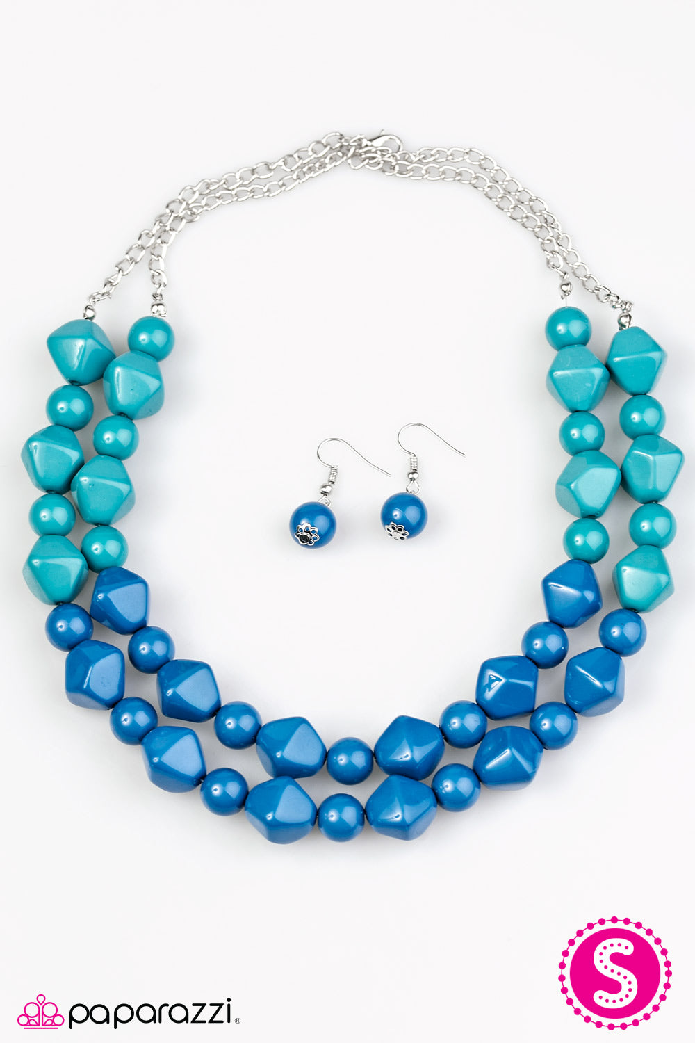 Paparazzi ♥ Here We GALAPAGOS! - Blue ♥ Necklace