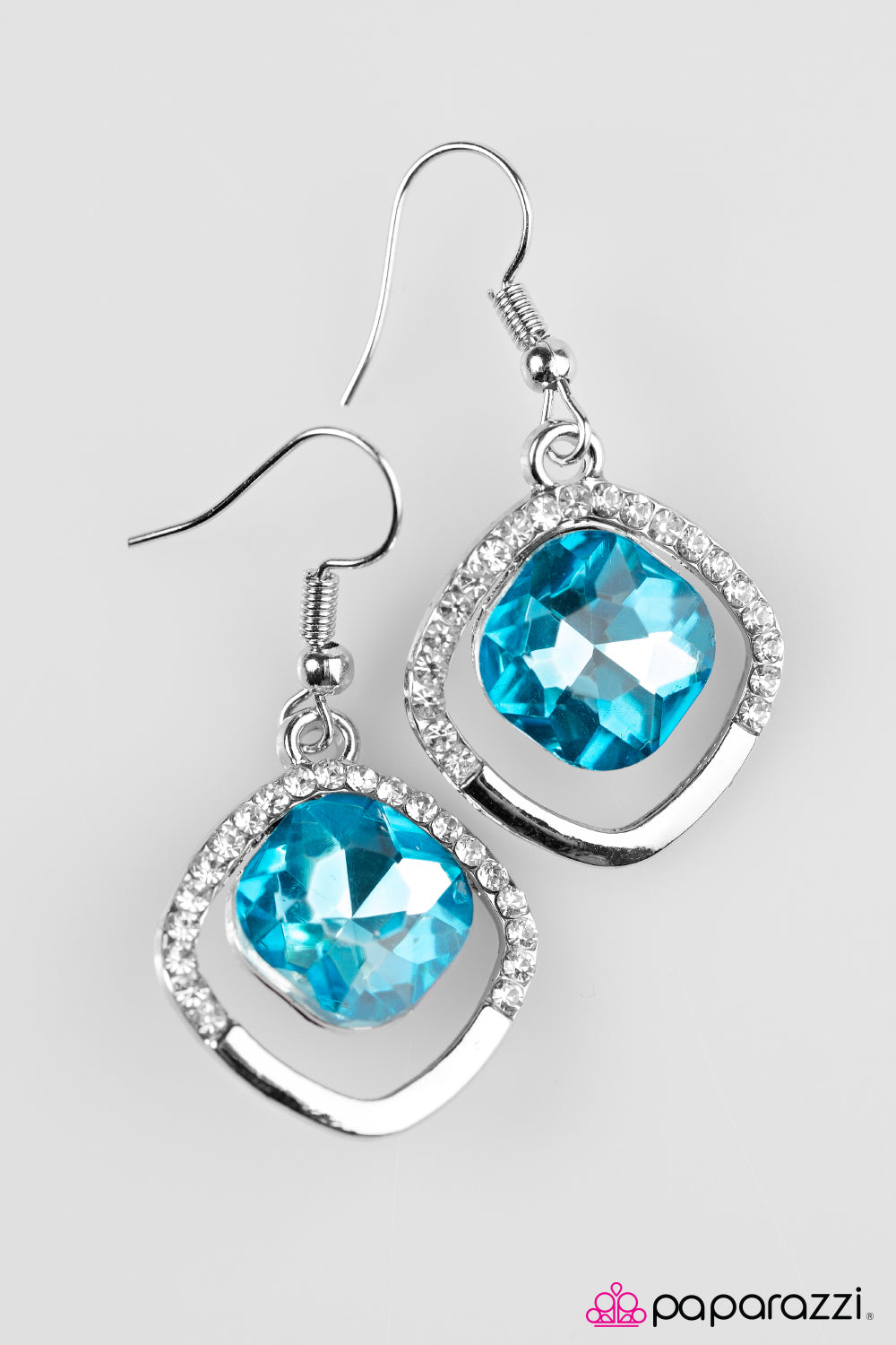 Paparazzi ♥ If The HEEL Fits - Blue ♥ Earrings