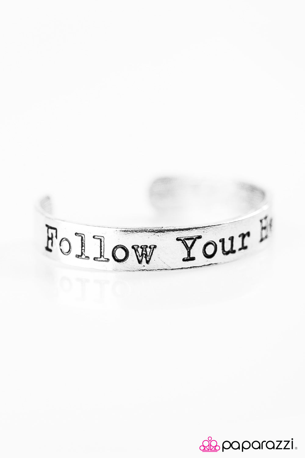 Paparazzi ♥ Wherever Your Heart Takes You - Silver ♥ Bracelet