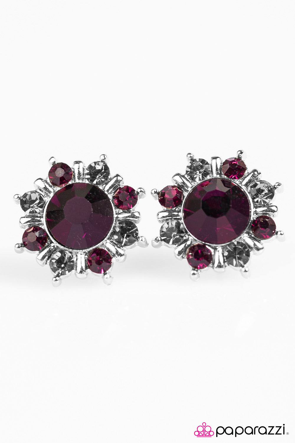 Paparazzi ♥ Starry Sky - Purple Post ♥ Post Earrings