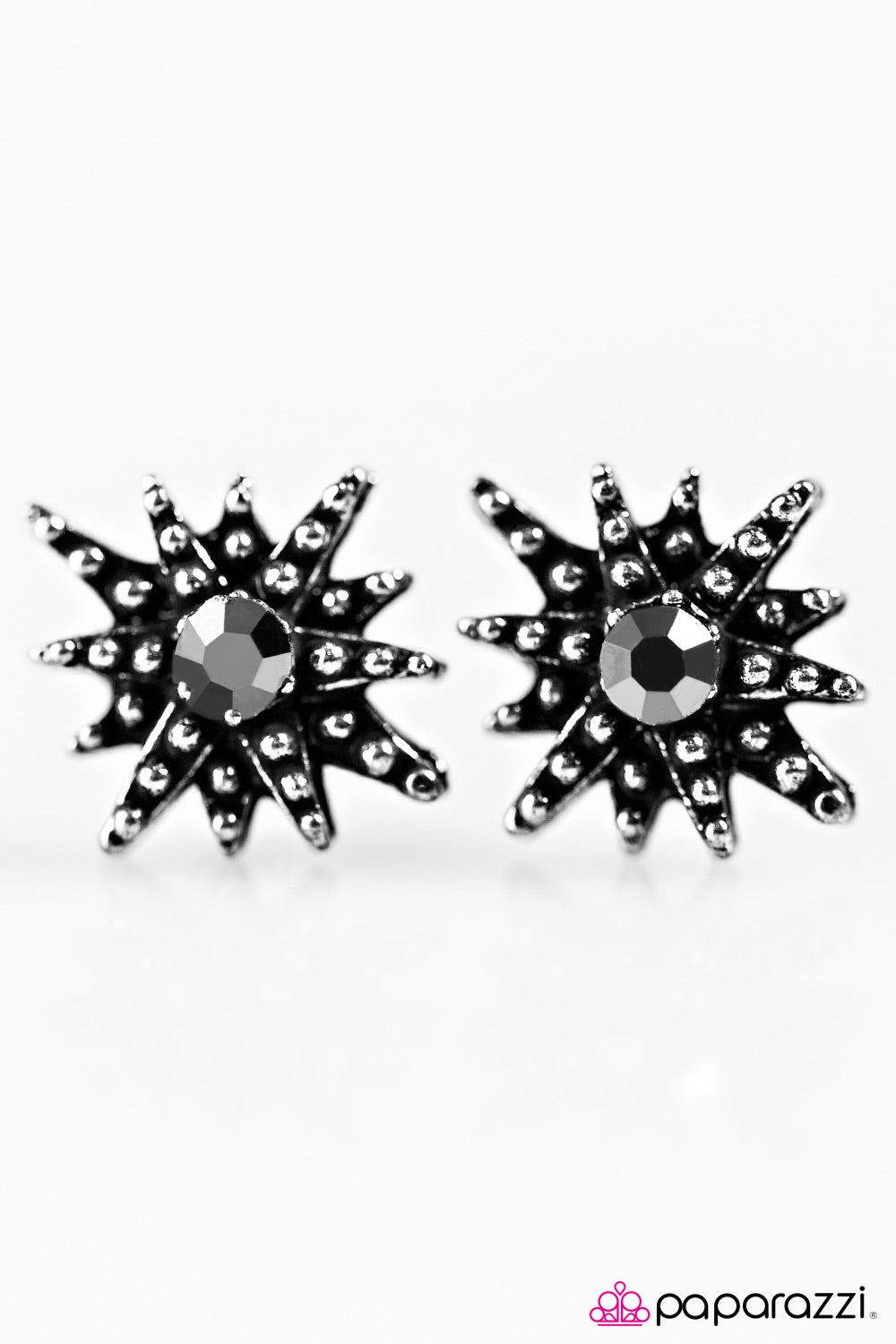 Paparazzi ♥ Stellar Sparkle - Silver Post ♥ Post Earrings