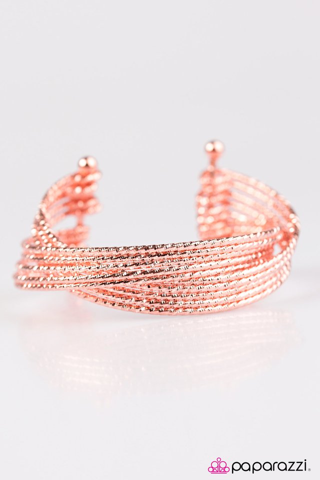 Paparazzi ♥ Incan Incandescence - Copper ♥ Bracelet