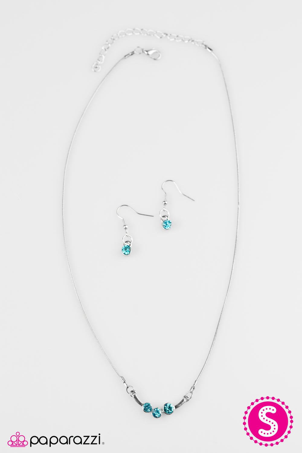 Paparazzi ♥ Lucky Stars - Blue ♥ Necklace-product_sku