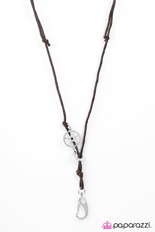 Paparazzi ♥ Just One of the Boys - Brown ♥ Lanyard