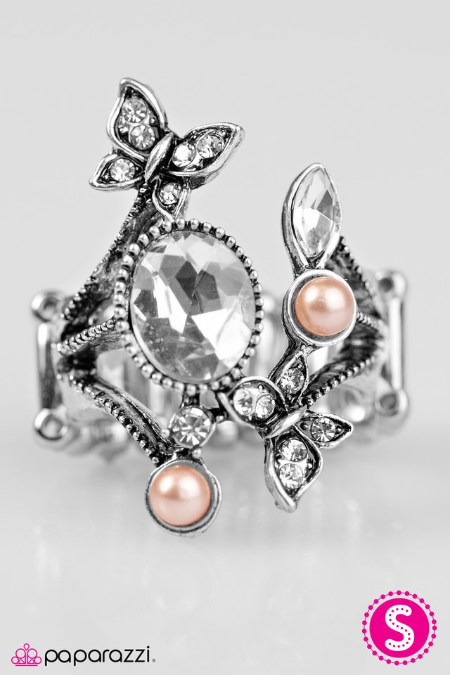 Paparazzi ♥ Bay Beauty - Brown ♥ Ring