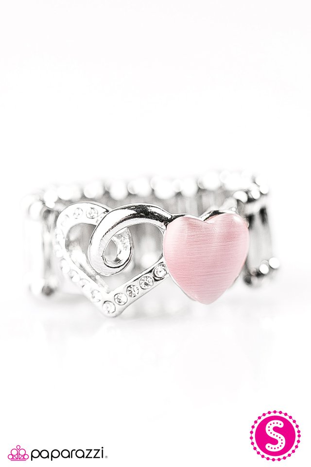 Paparazzi ♥ Light Up My Heart - Pink ♥ Ring-product_sku