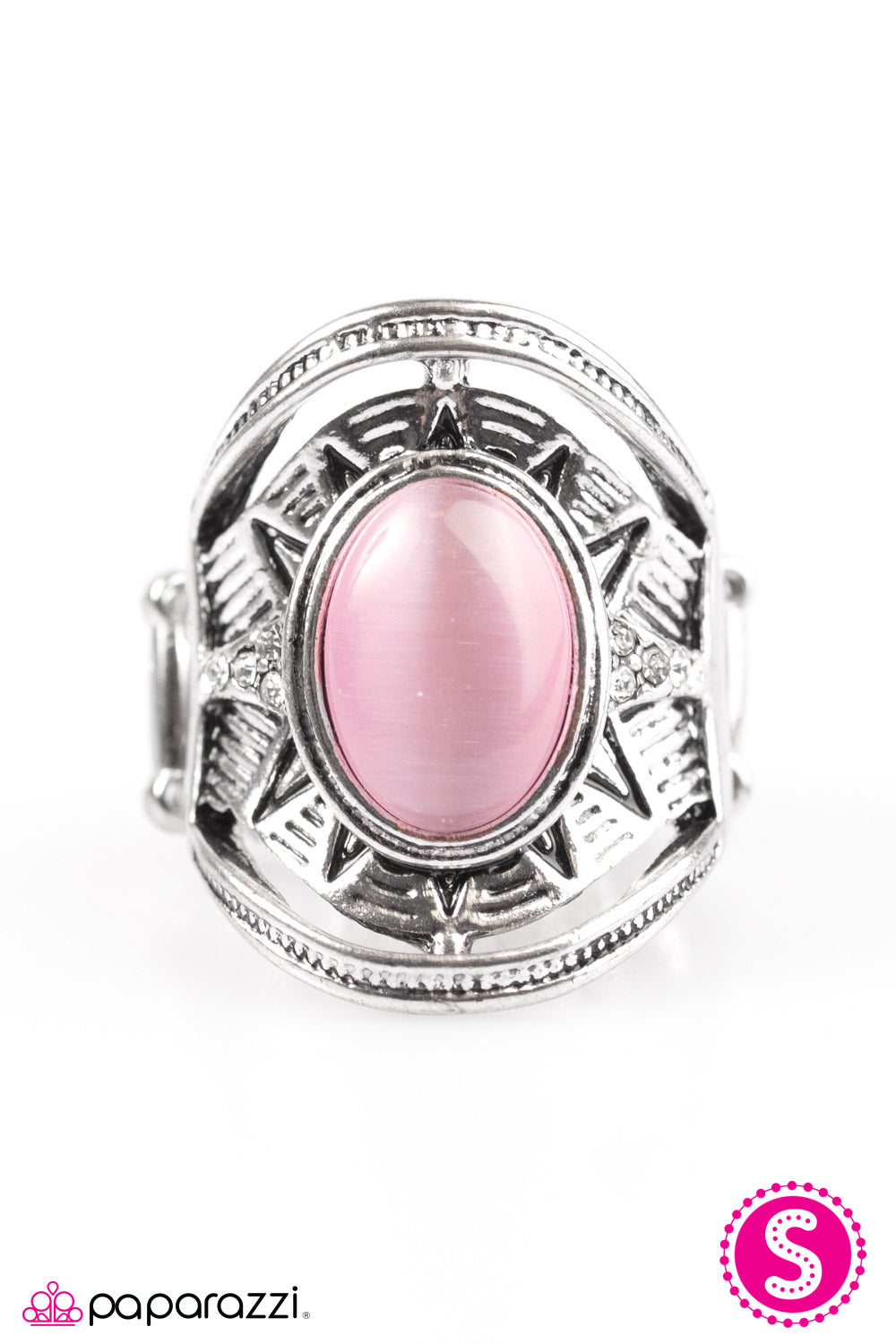 Paparazzi ♥ Summer Blaze - Pink ♥ Ring