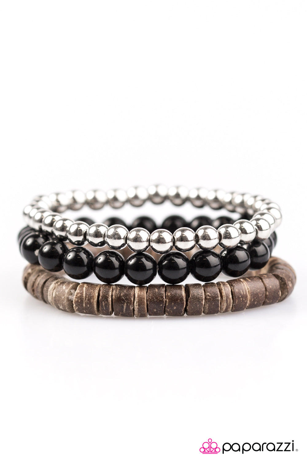 Paparazzi ♥ Ground Effect - Black ♥ Bracelet