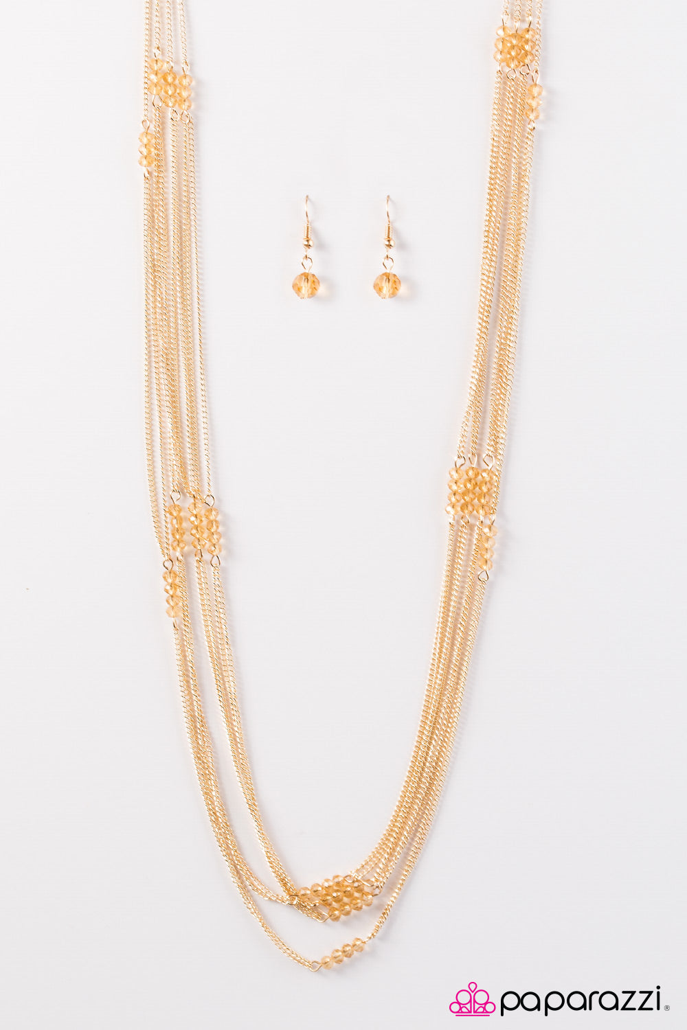 Paparazzi ♥ Oh My Glitter - Gold ♥ Necklace