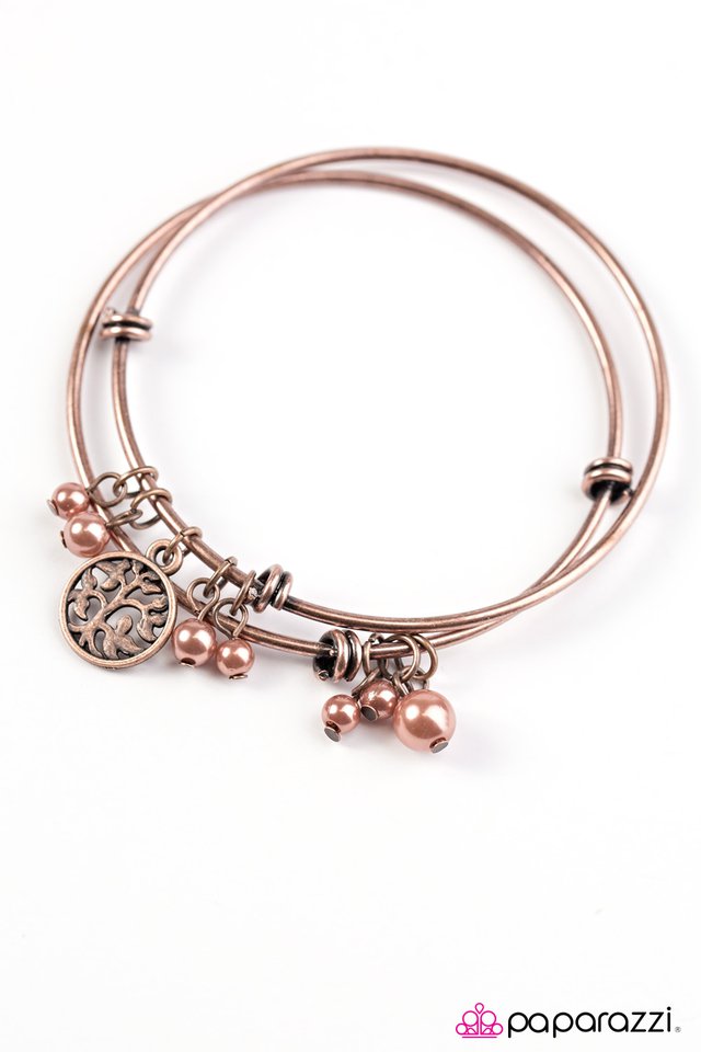 Paparazzi ♥ Zen Party - Copper ♥ Bracelet
