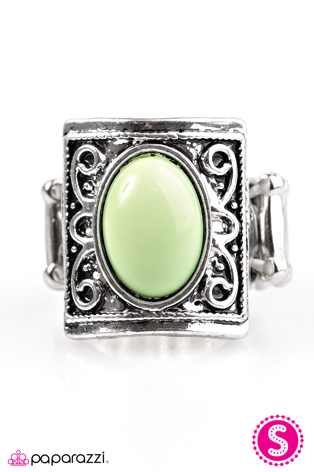 Paparazzi ♥ Color Me Courageous - Green ♥ Ring