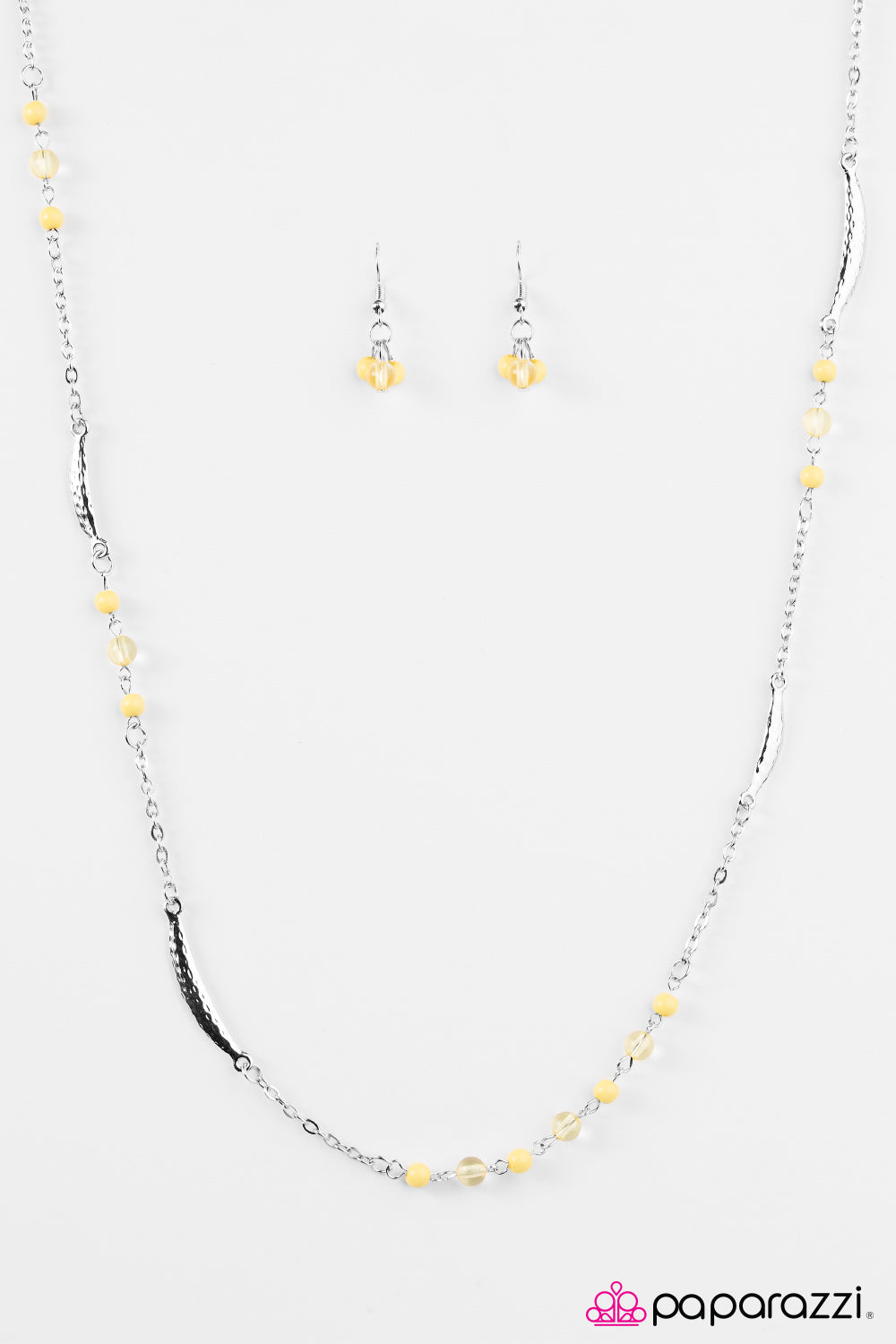 Paparazzi ♥ Tropical Summer - Yellow ♥ Necklace