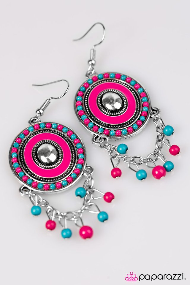 Paparazzi ♥ Wildly Wanderlust - Multi ♥ Earrings
