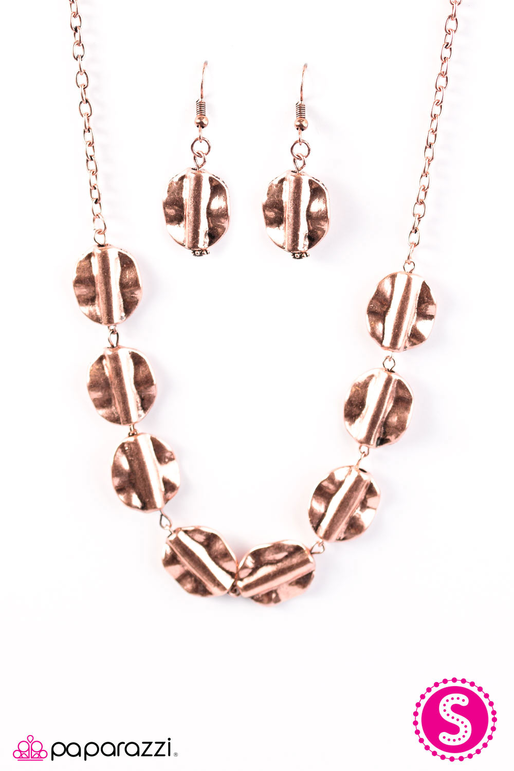 Paparazzi ♥ TRIBE, TRIBE, Again - Copper ♥ Necklace