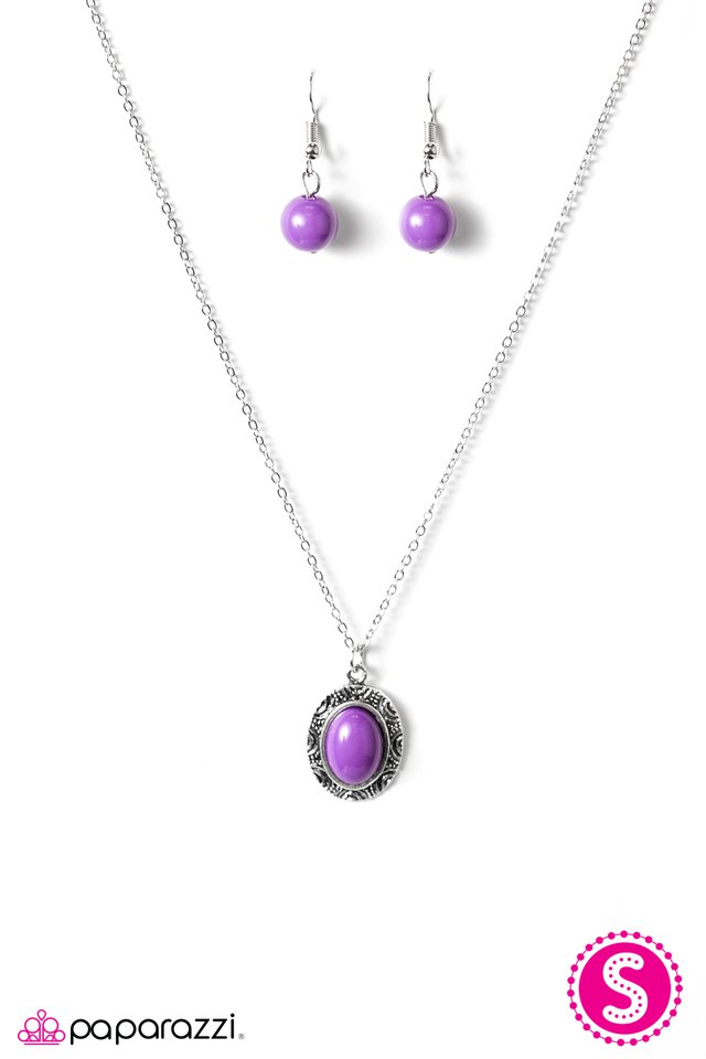Paparazzi ♥ Create Your Own Sunshine - Purple ♥ Necklace