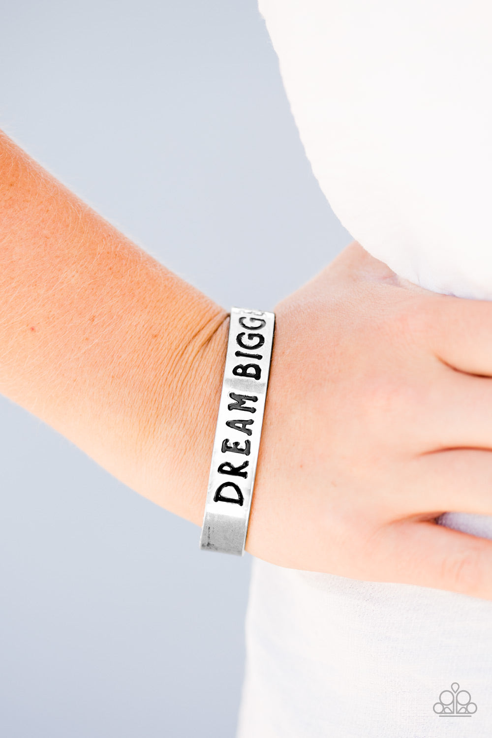 Paparazzi ♥ Dream Bigger - Silver ♥ Bracelet