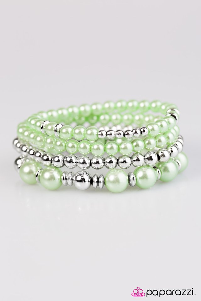 Paparazzi ♥ Party Like Gatsby - Green ♥ Bracelet