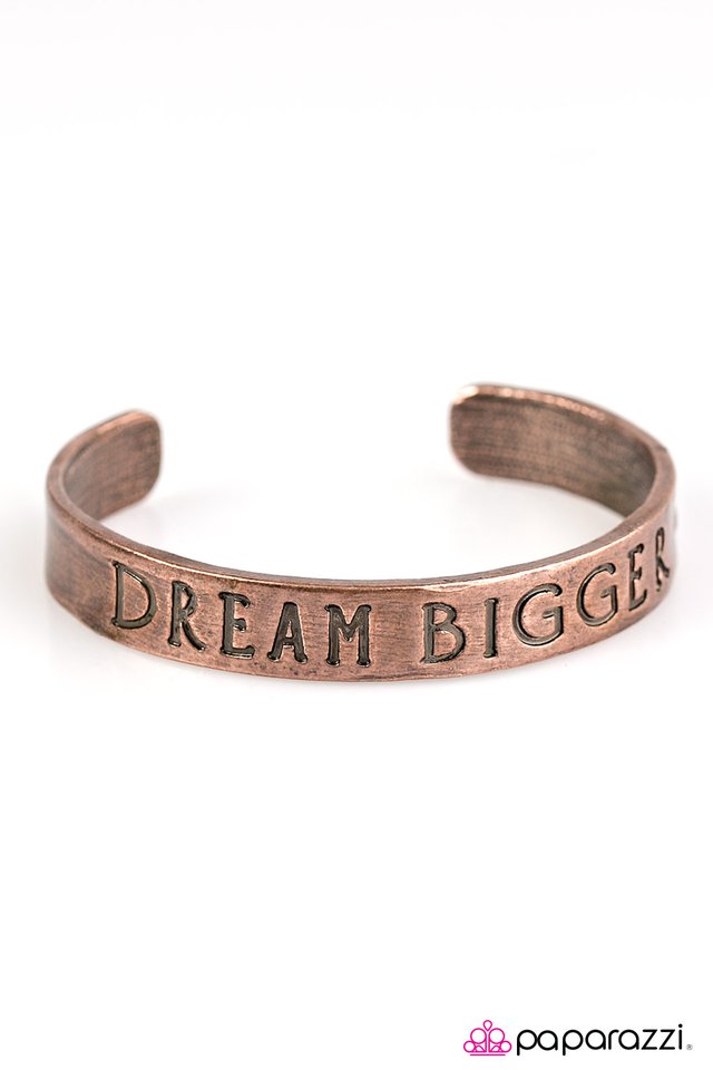 Paparazzi ♥ Dream Bigger - Copper ♥ Bracelet