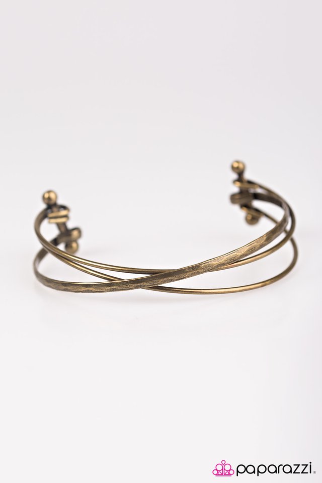 Paparazzi ♥ Urban Goddess - Brass ♥ Bracelet