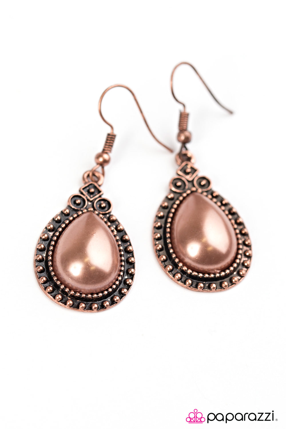 Paparazzi ♥ Bali Bliss - Copper ♥ Earrings