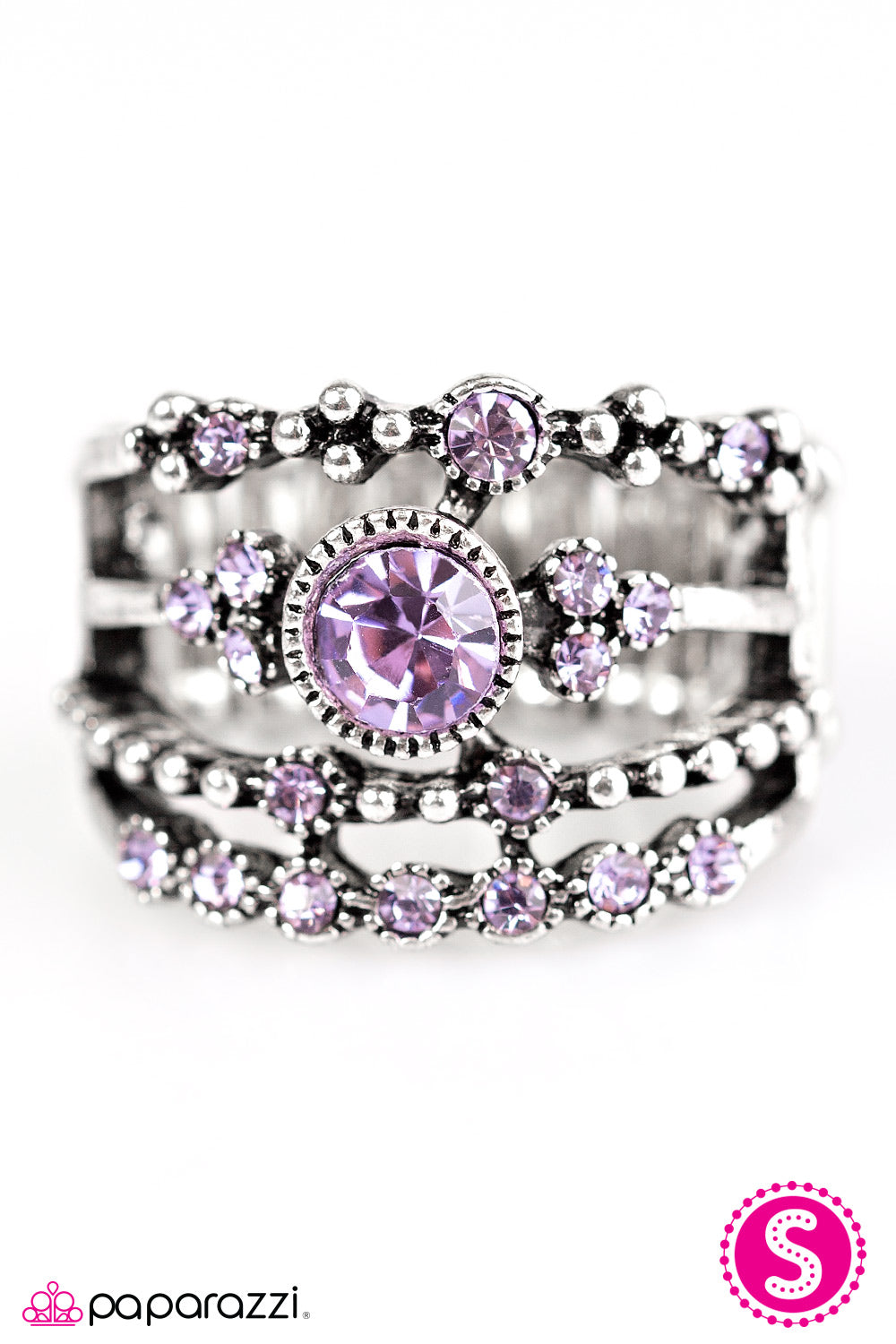 Paparazzi ♥ My Summer Palace - Purple ♥ Ring
