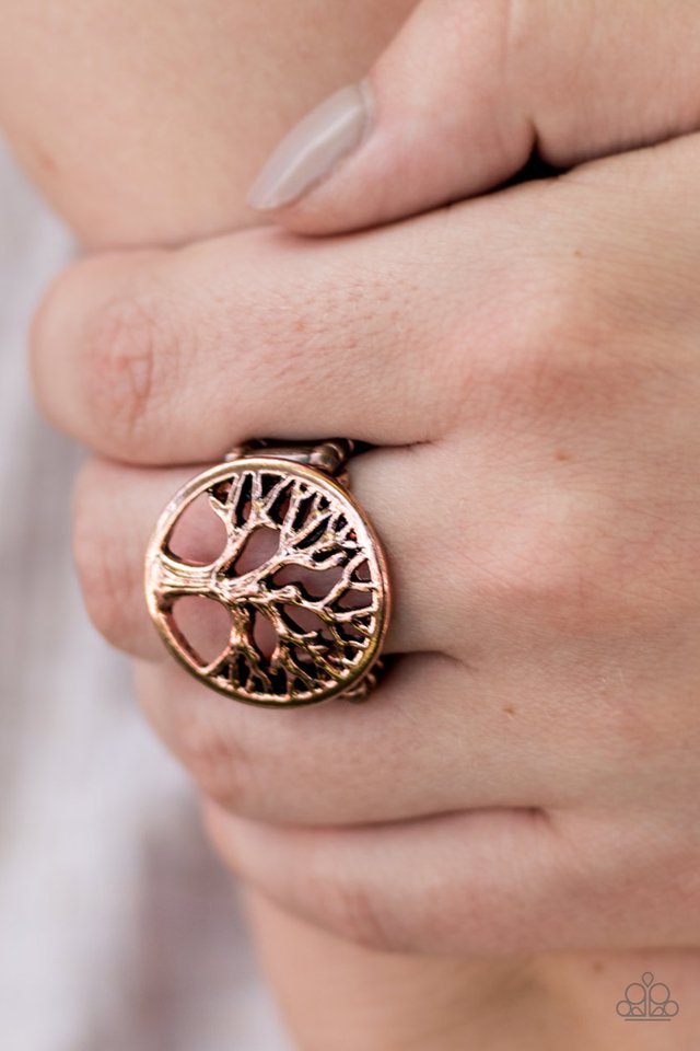 Paparazzi ♥ Go Climb A Tree - Copper ♥ Ring