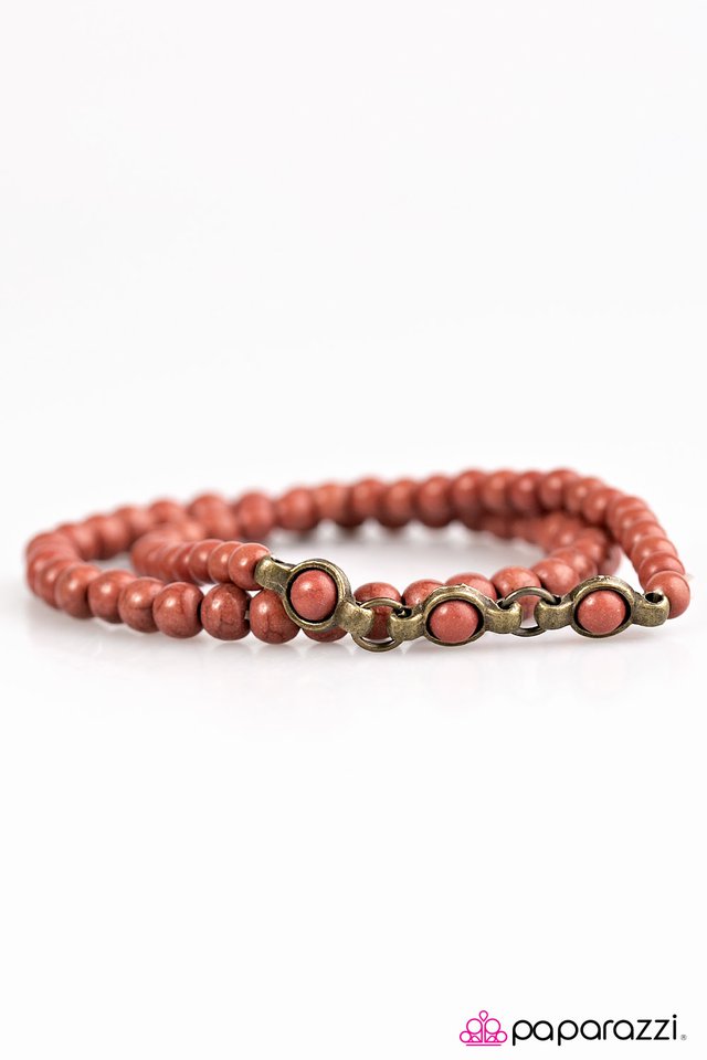 Paparazzi ♥ Everest Explorer - Brown ♥ Bracelet