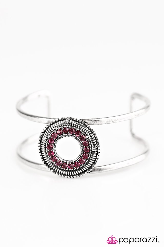 Paparazzi ♥ BLING-ing Down The House - Pink ♥ Bracelet