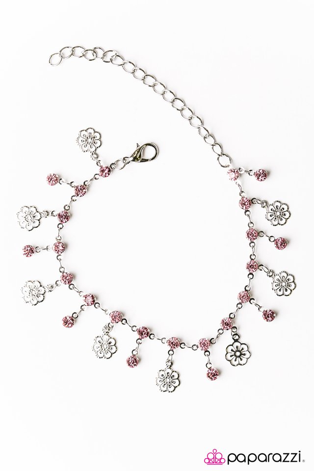 Paparazzi ♥ Hibiscus Breeze - Pink ♥ Bracelet
