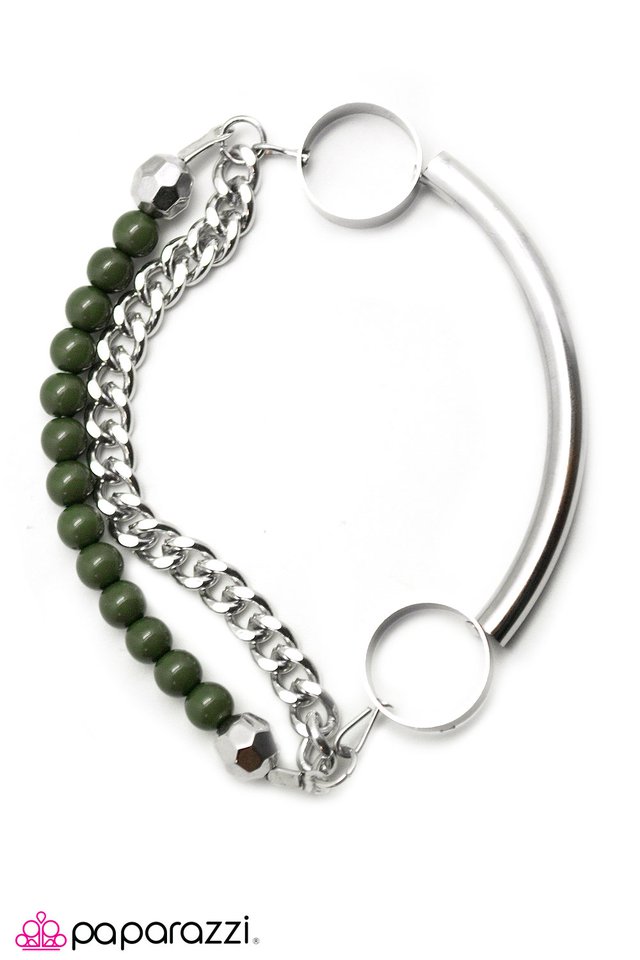 Paparazzi ♥ Vined and Dined - Green ♥ Bracelet