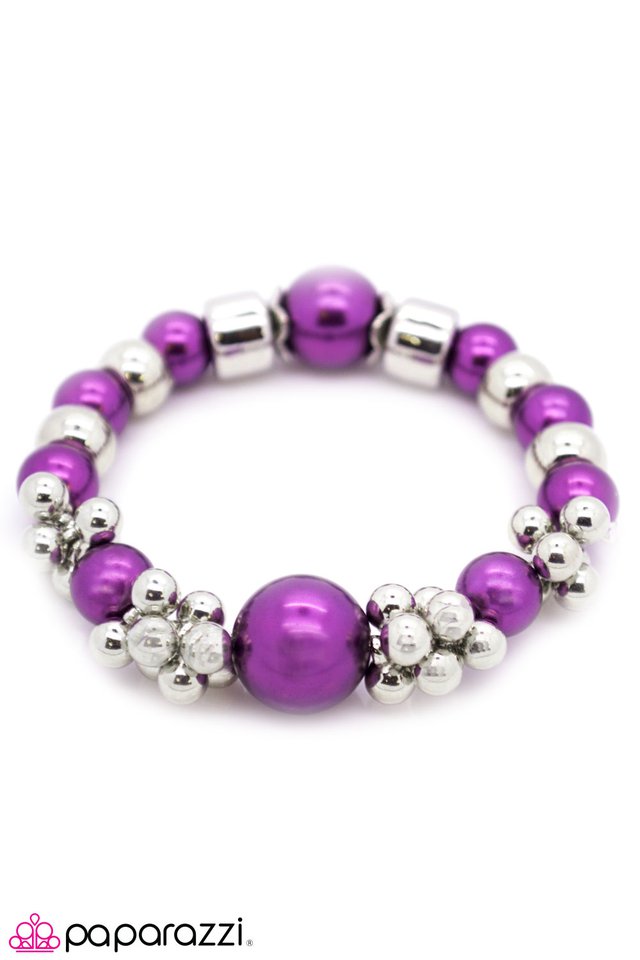 Paparazzi ♥ Arm Candy - Purple ♥ Bracelet