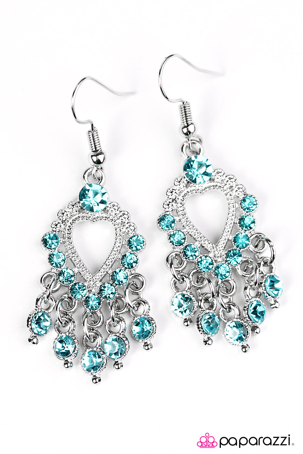 Paparazzi ♥ Ruler Of My Heart - Blue ♥ Earrings