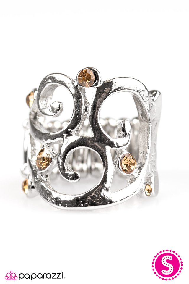 Paparazzi ♥ Cloudy Days - Brown ♥ Ring