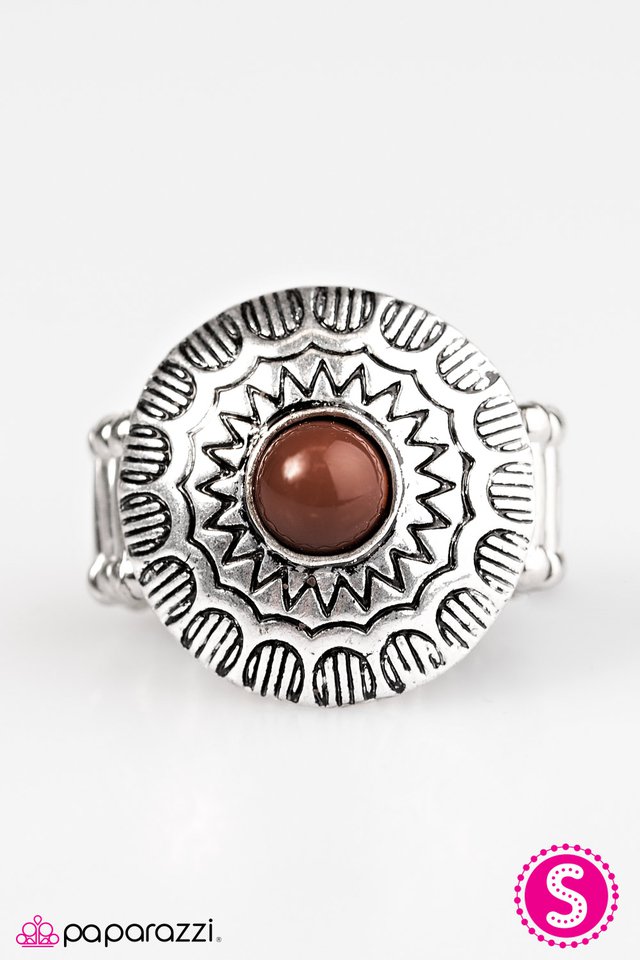 Paparazzi ♥ Lets Get Lost - Brown ♥ Ring