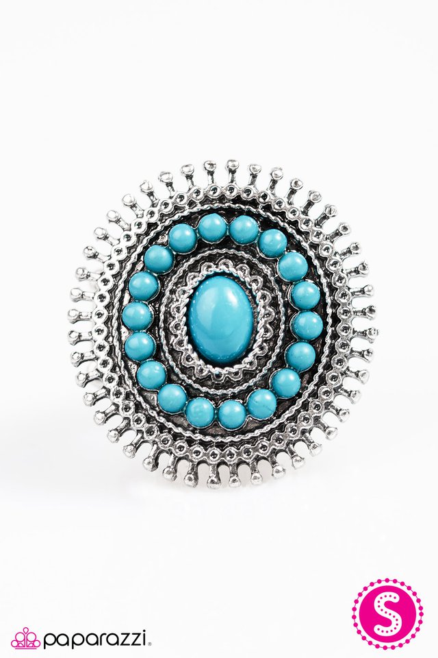 Paparazzi ♥ Summer Flair - Blue ♥ Ring